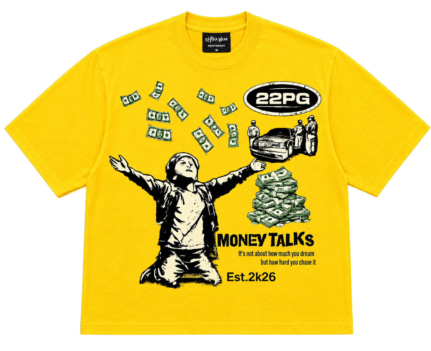 Golden Pressure Tee