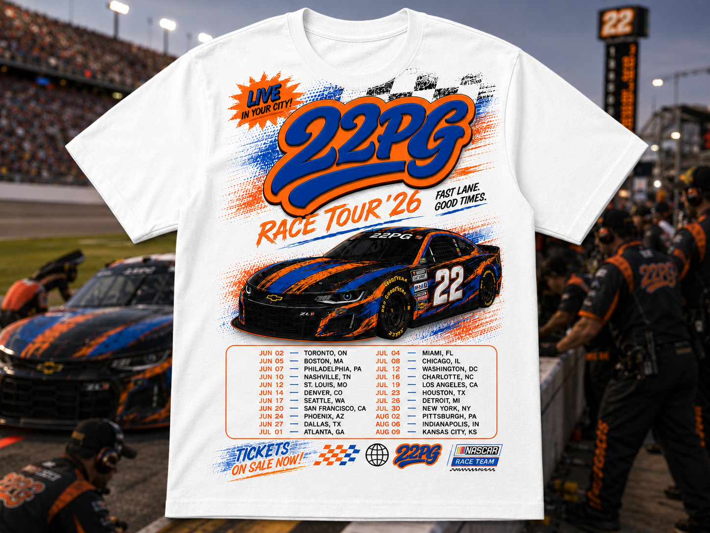 NYC Du Lane Race Car Tee