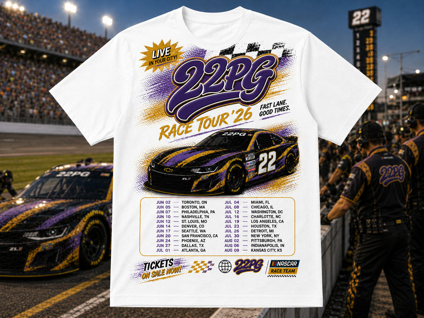 Bmore Du Lane Race Car Tee