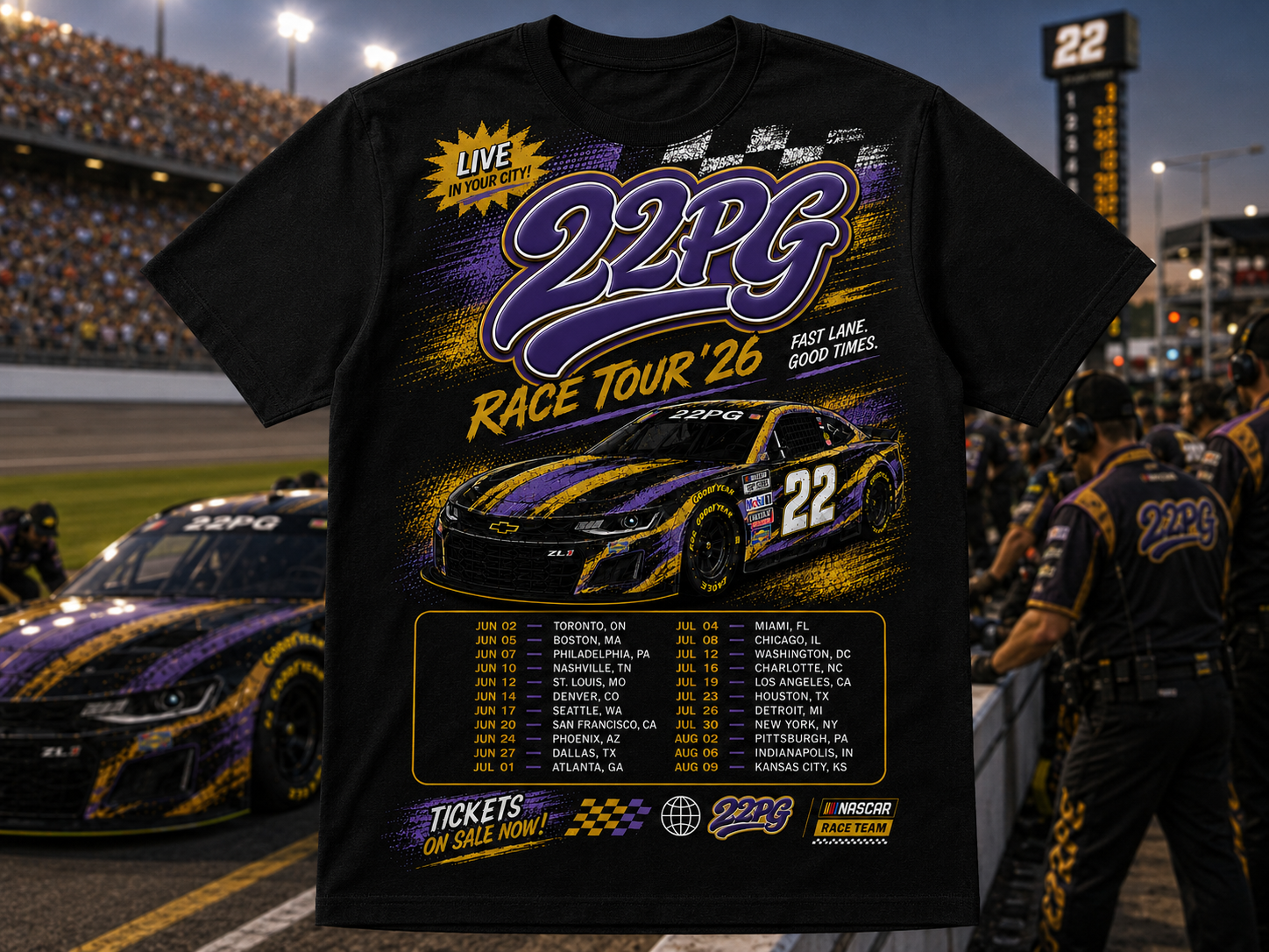 Bmore Du Lane Race Car Tee