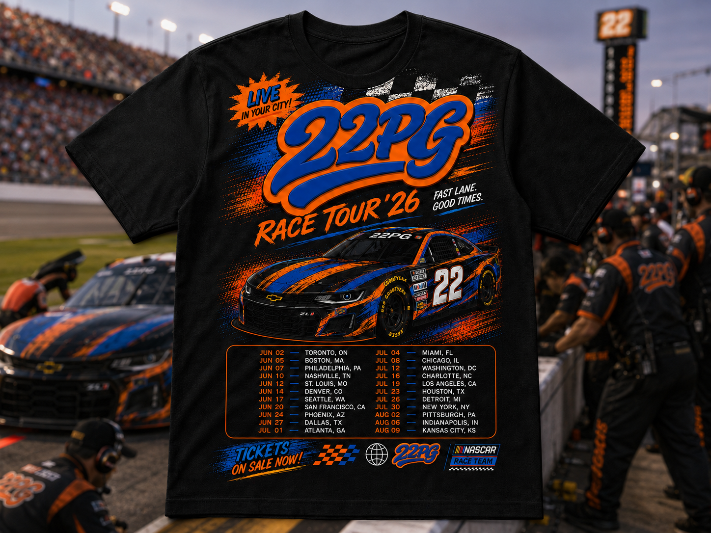 NYC Du Lane Race Car Tee